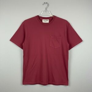 GAP Men's Burgundy Short Sleeve Tee